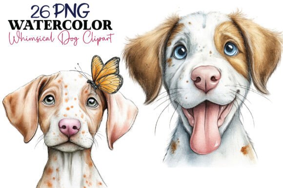 Download Whimsical Dog Clipart - Dog Collection