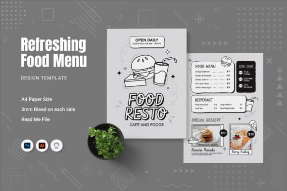 Download Refreshing Food Restaurant Menu - Refreshing Collection