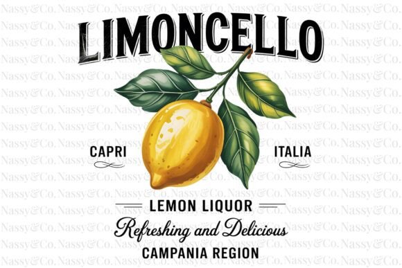 Download Limoncello Refreshing Lemon Italian PNG - Refreshing Collection